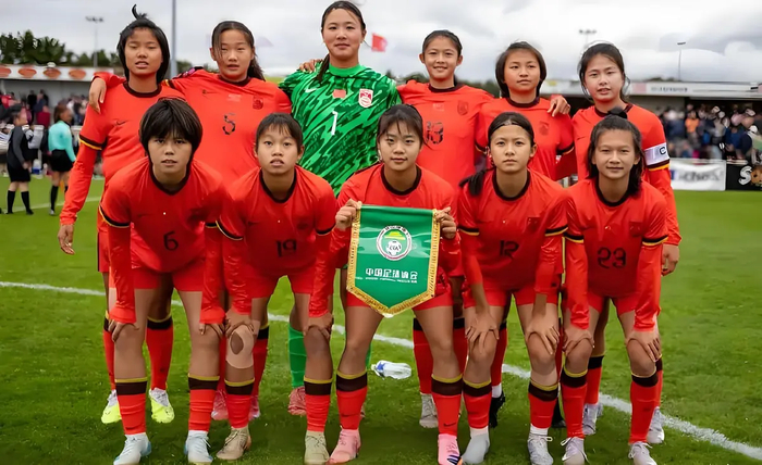 中国U16女足力克法国两连胜，打破欧洲青少年女