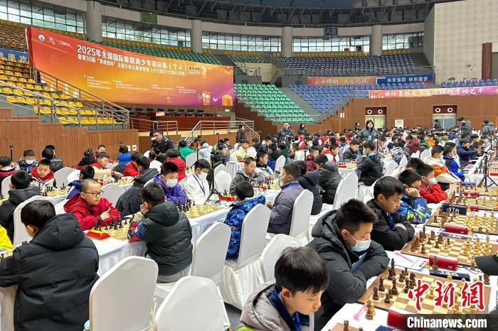 近800名棋手在涪陵同台竞技，2025年全国国际象棋